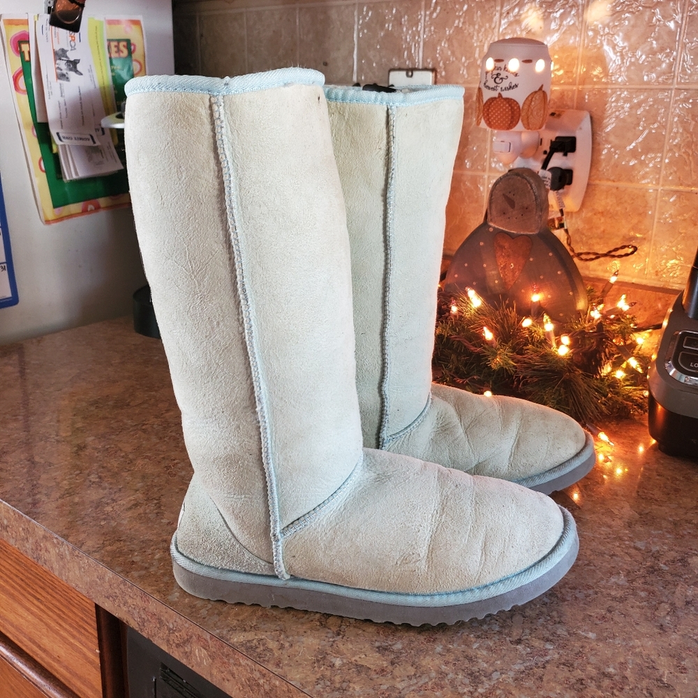 Mint green Ugg boots